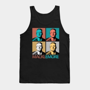 Retro Pop Art Style Macklemore Fan Art Tank Top